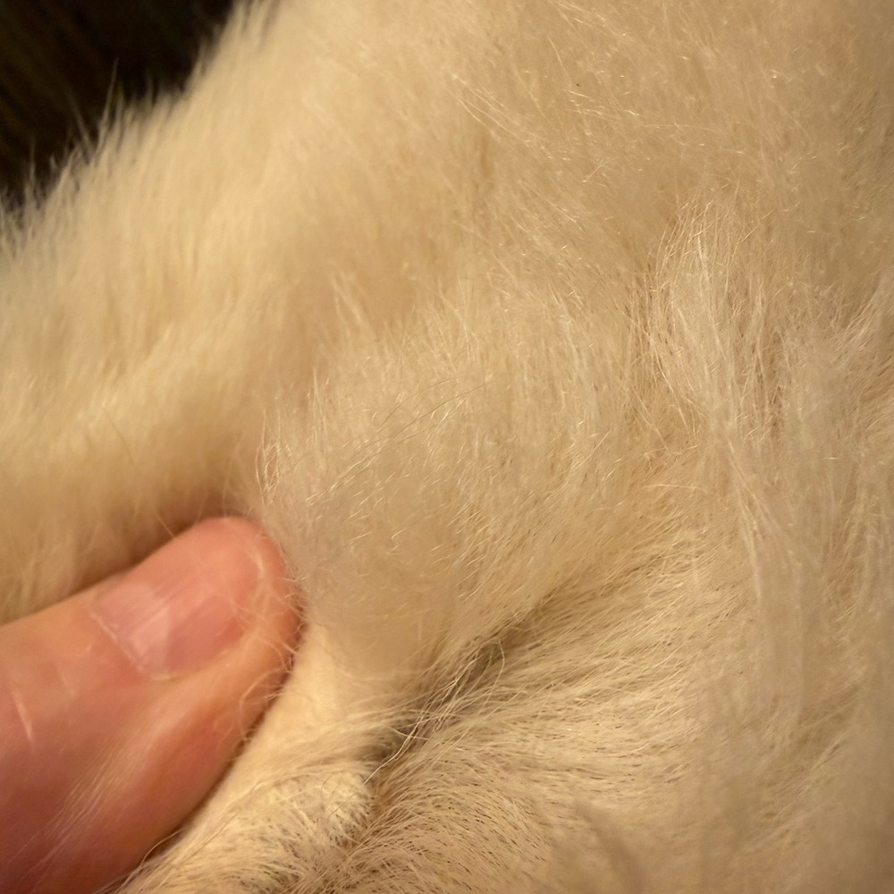 COLE HAAN Lambskin Suede Jacket with fur lining. Penny Lane Jacket - Picture 15 of 16